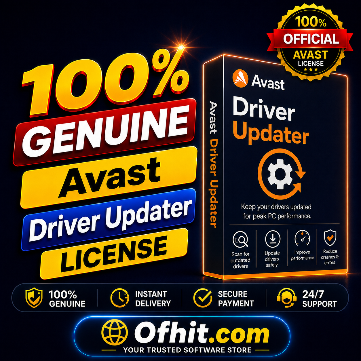 Avast Driver Updater License Key