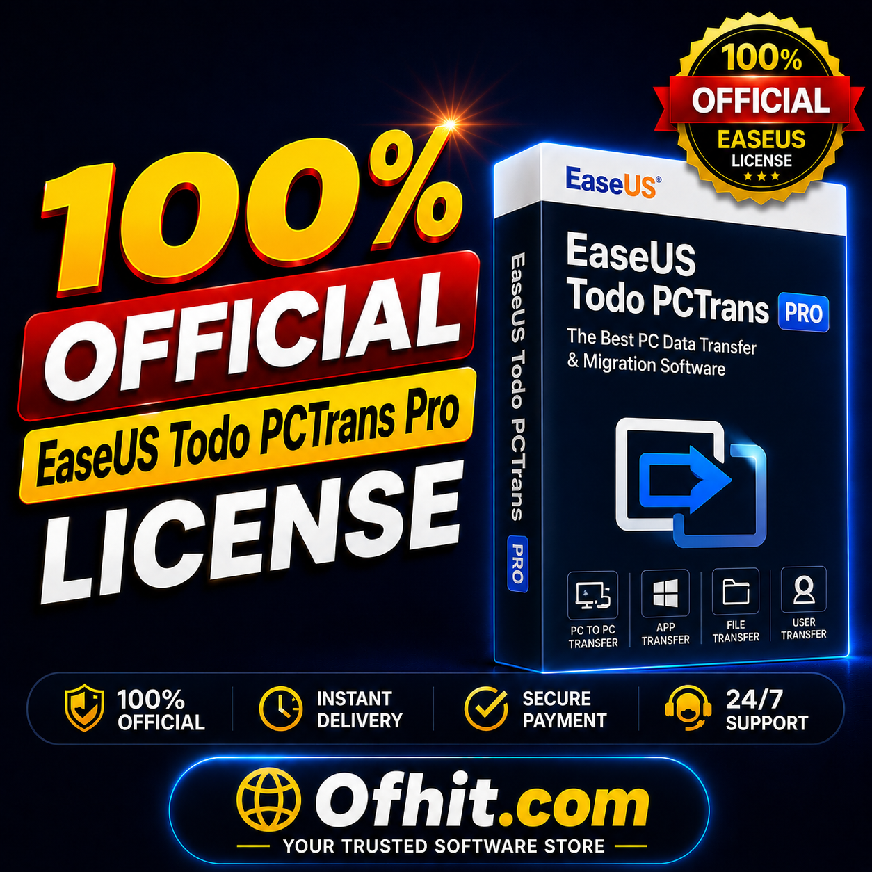 EaseUS Todo PCTrans Pro License Key