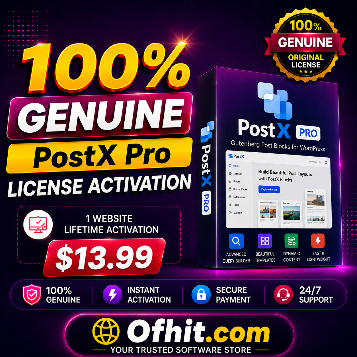 PostX Pro License Key Activation