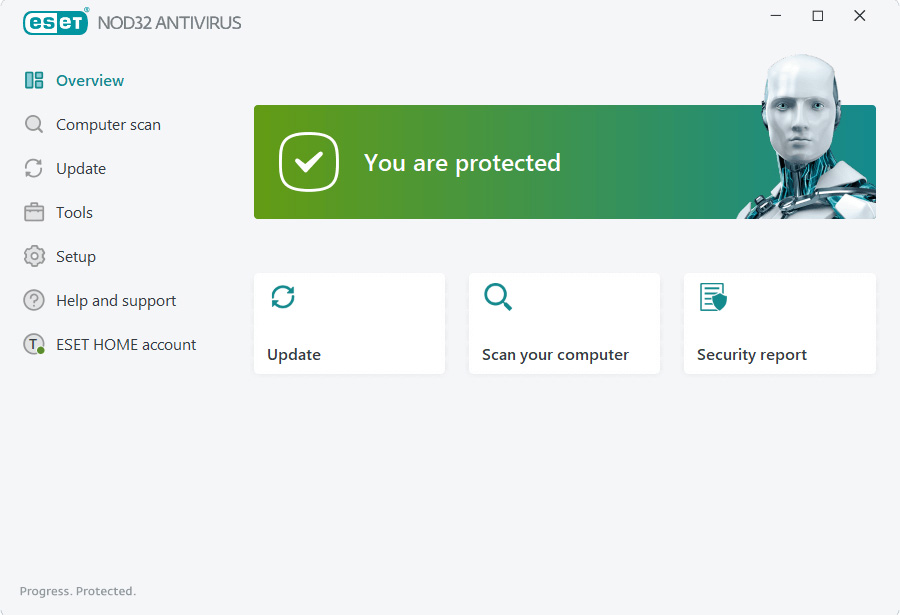 ESET NOD32 Antivirus Home