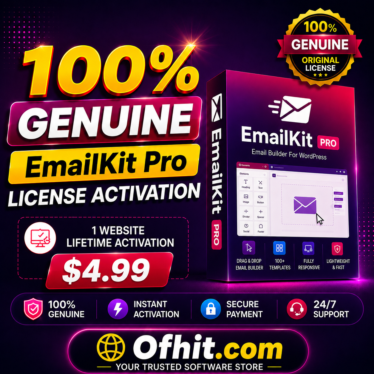 EmailKit Pro License Key Activation