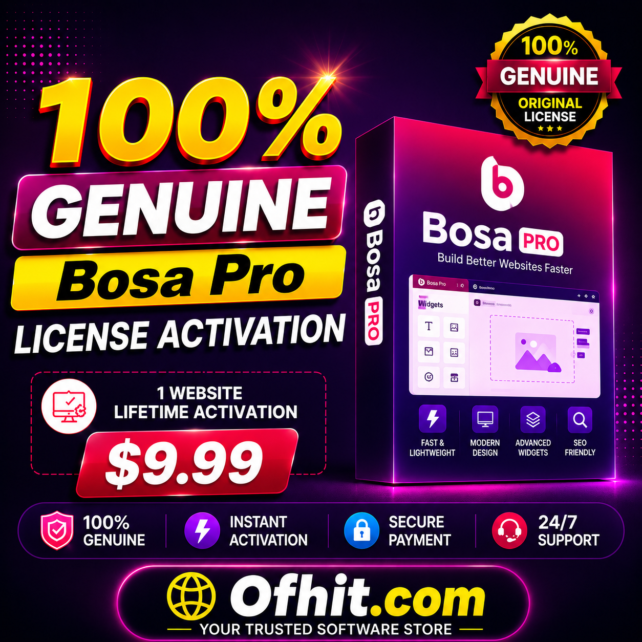Bosa Pro License Key Activation