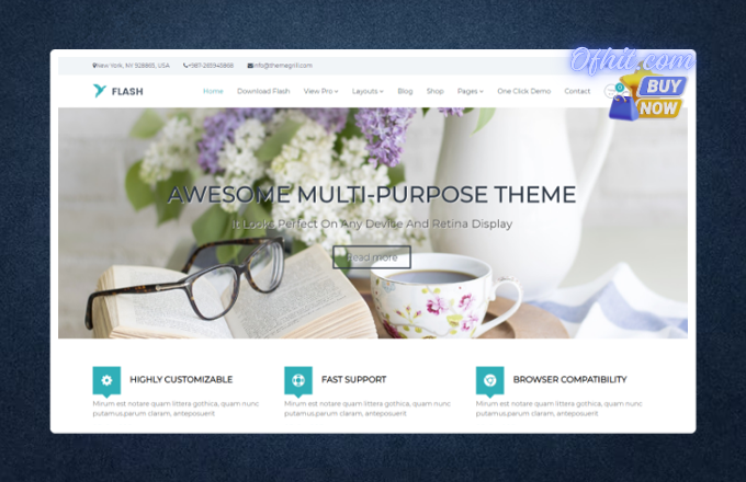Flash Theme License Key Activation