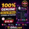 Hide my WP Ghost License Key Activation