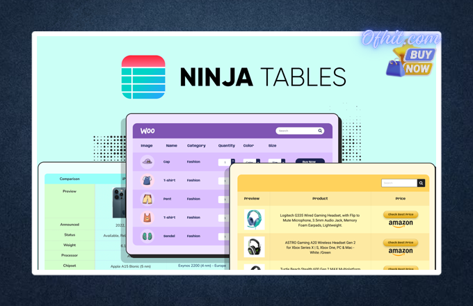 Ninja Tables License Key Activation
