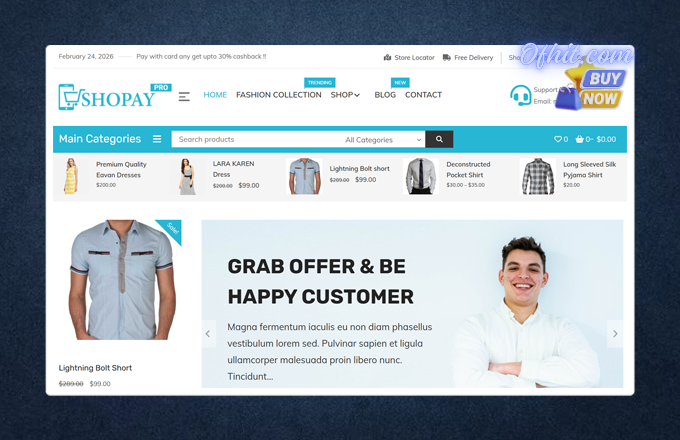Shopay Pro Theme License Key Activation