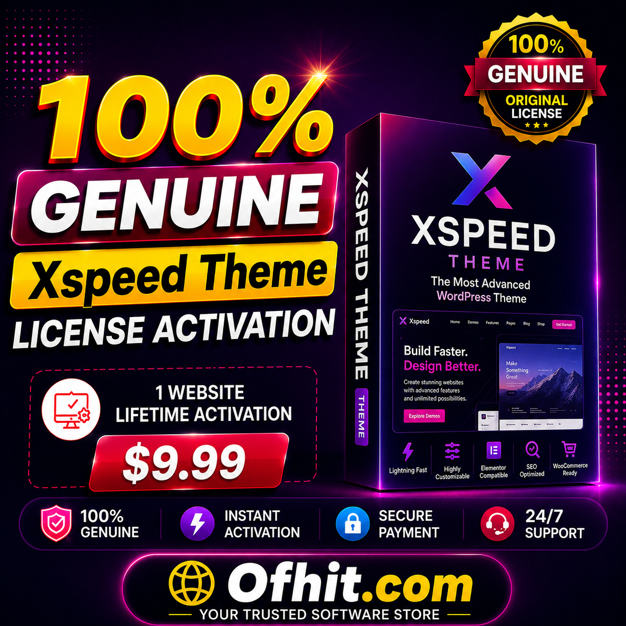 Xspeed Theme License Key Activation