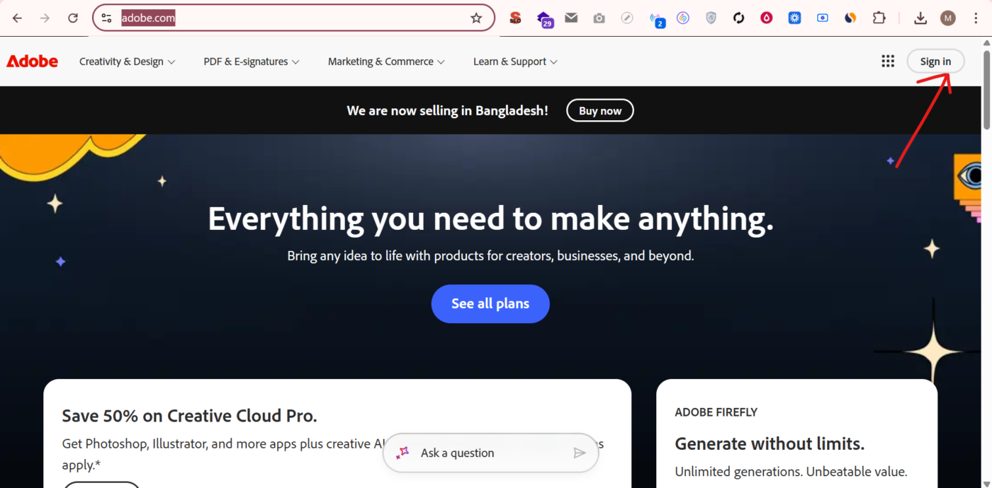 Adobe Creative Cloud Subscription