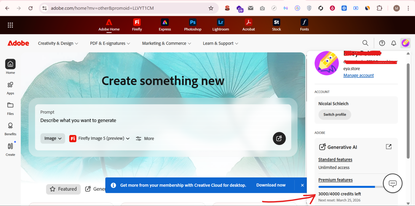 Adobe Creative Cloud Subscription