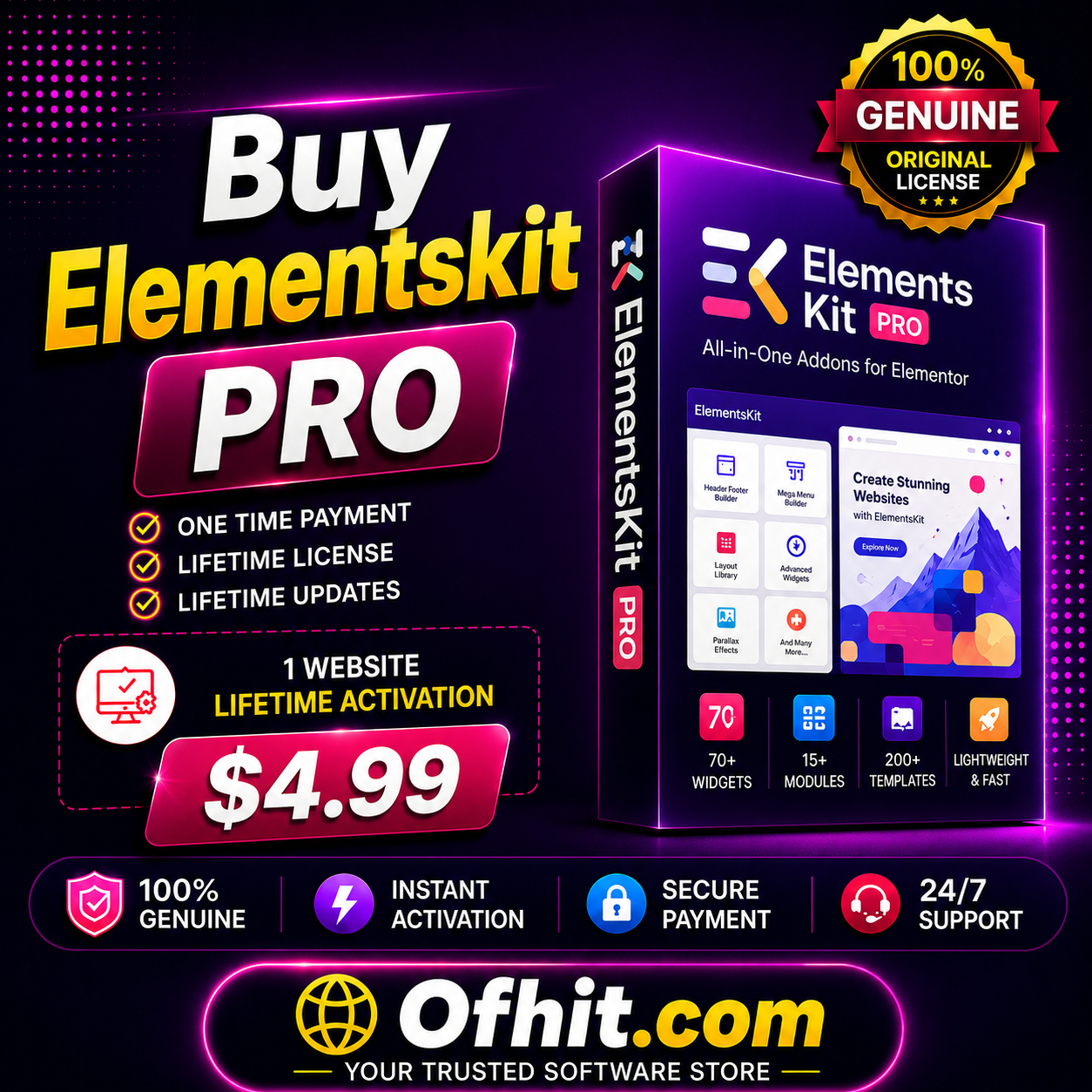 Buy Elementskit Pro
