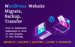 WordPress Website Migration, Backup and Restore