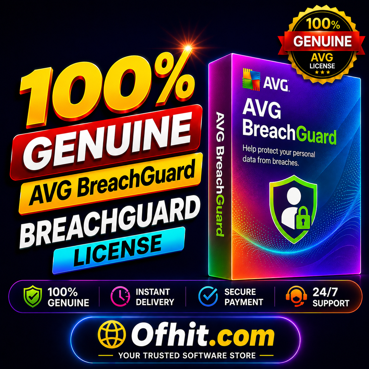 AVG BreachGuard License Key