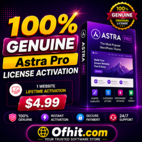 Astra Pro License Key Activation - Lifetime Update