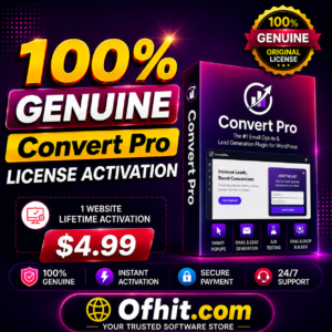 Convert Pro License Key Activation