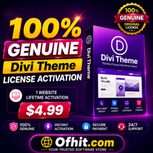 Divi Theme License Key Activation
