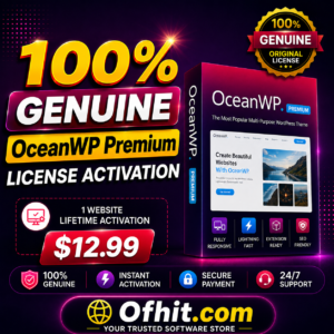 OceanWP Premium License Key Activation