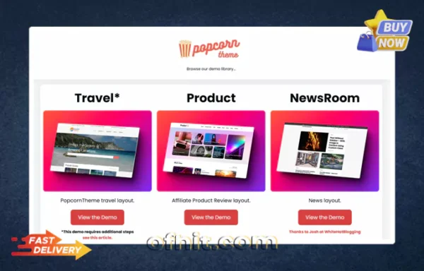 Popcorn Theme License Key Activation