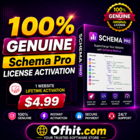 Schema Pro License Key Activation - Lifetime Update