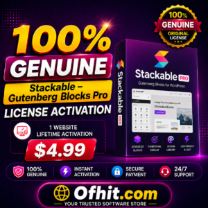 Stackable – Gutenberg Blocks Pro License Key Activation
