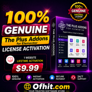 The Plus Addons for Elementor License Key Activation