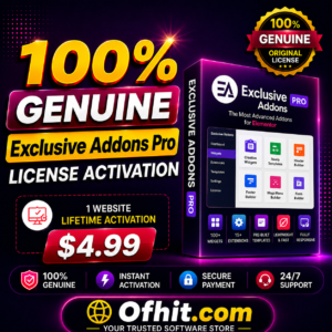 Exclusive Addons License Key Activation