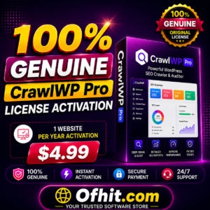 CrawlWP Pro License Key Activation