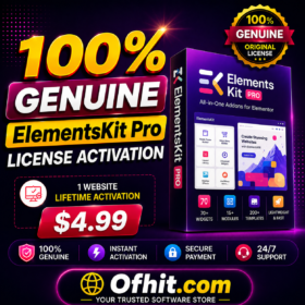ElementsKit Pro License Key Activation - Lifetime Update
