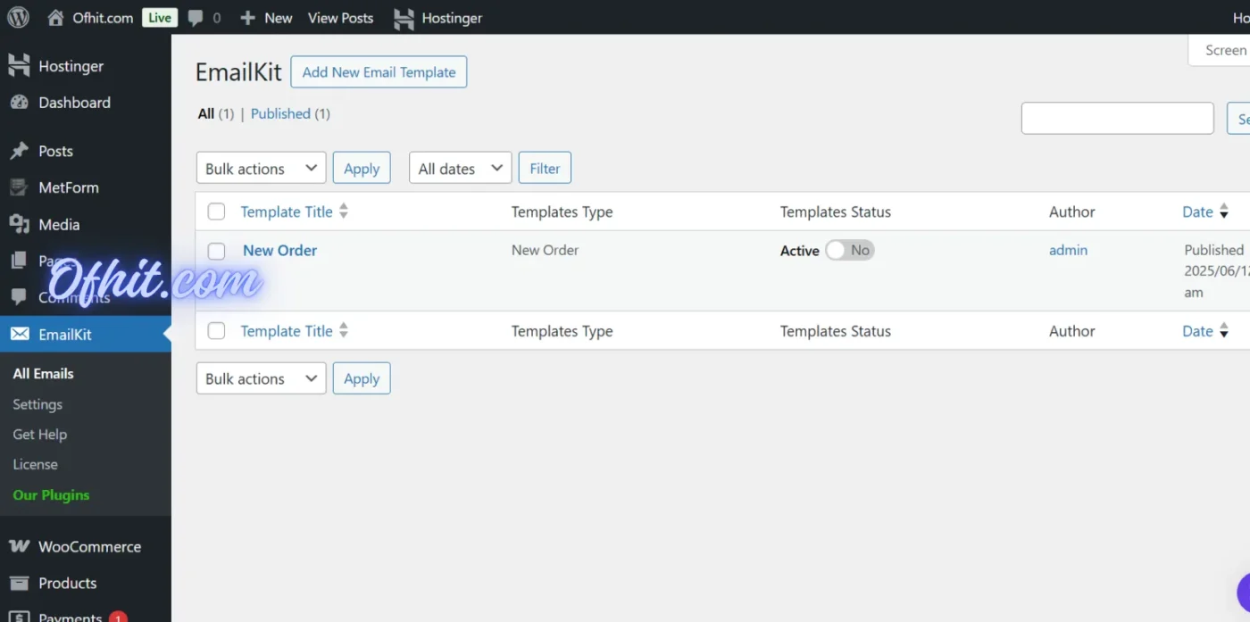 EmailKit Pro License Key Activation