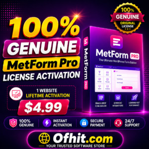 MetForm Pro License Key Activation