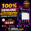 Modern Cart License Key Activation