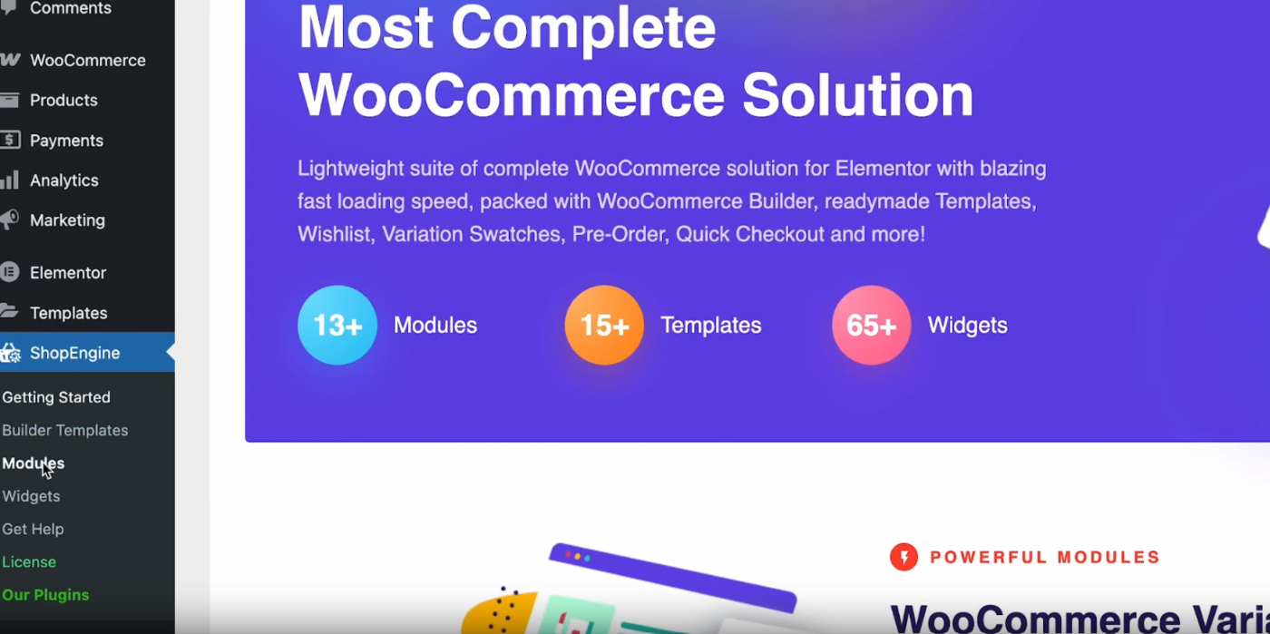 ShopEngine Pro License Key Activation