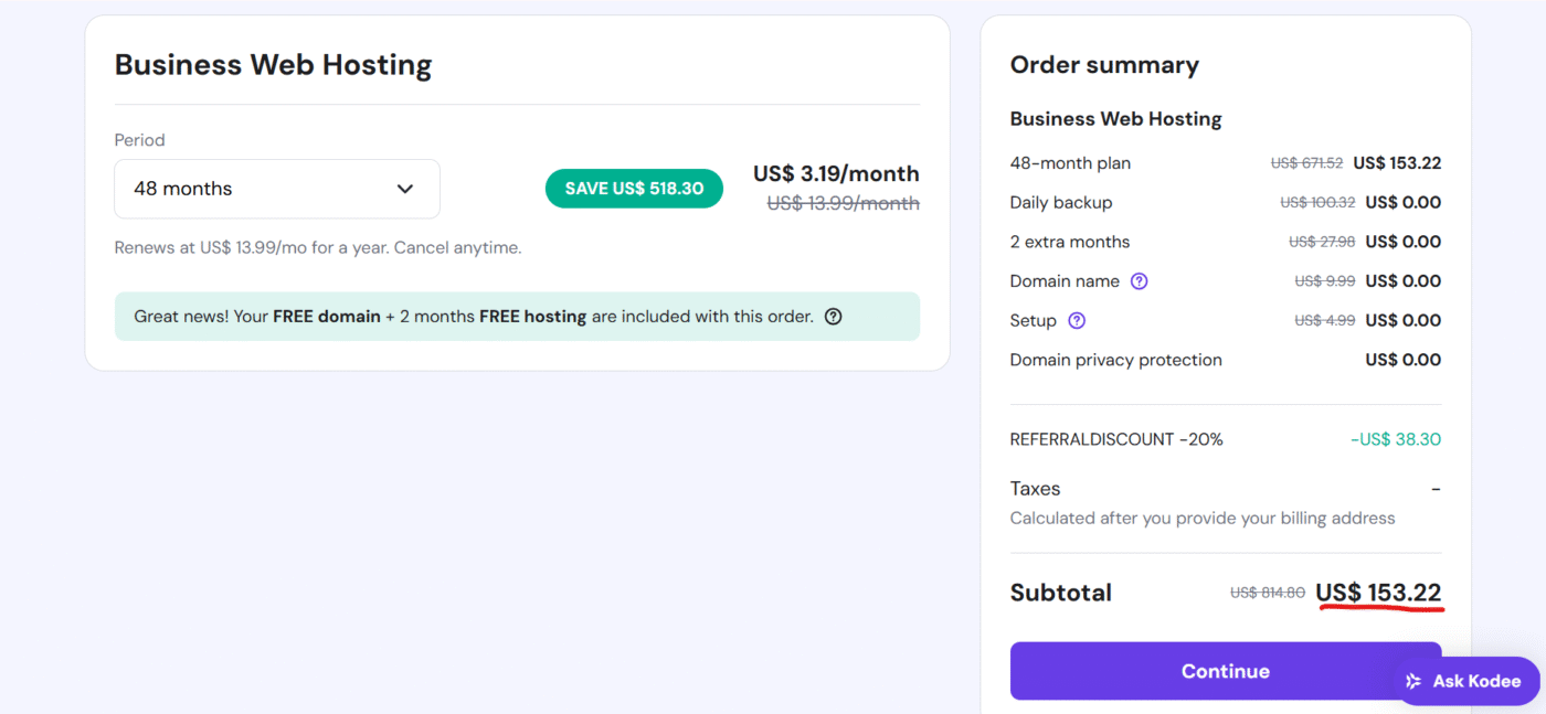 Hostinger Discount with Extra Bonus Gift