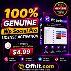 Wp Social Pro License Key Activation