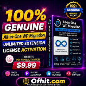 All-in-One WP Migration Unlimited Extension - 1 Year Update