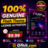 Flash Theme License Key Activation