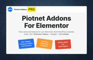 Piotnet Addons Pro License Key Activation