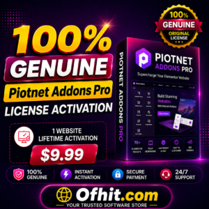 Piotnet Addons Pro License Key Activation