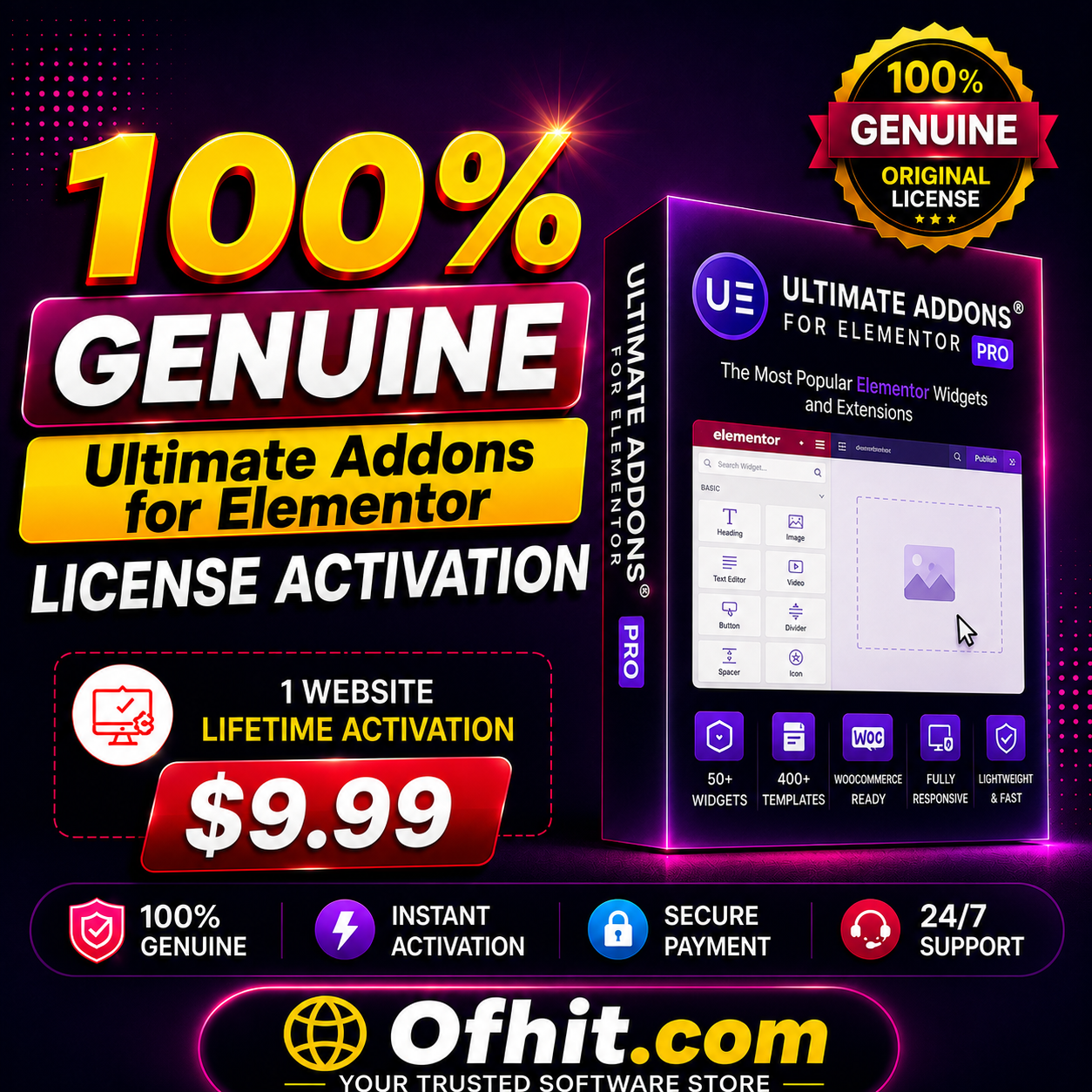 Ultimate Addons for Elementor License Key Activation