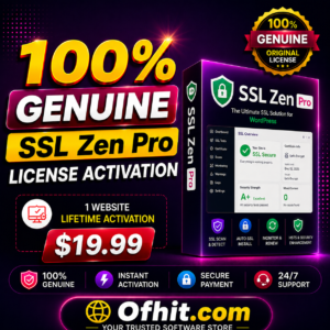 SSL Zen Pro License Key Activation