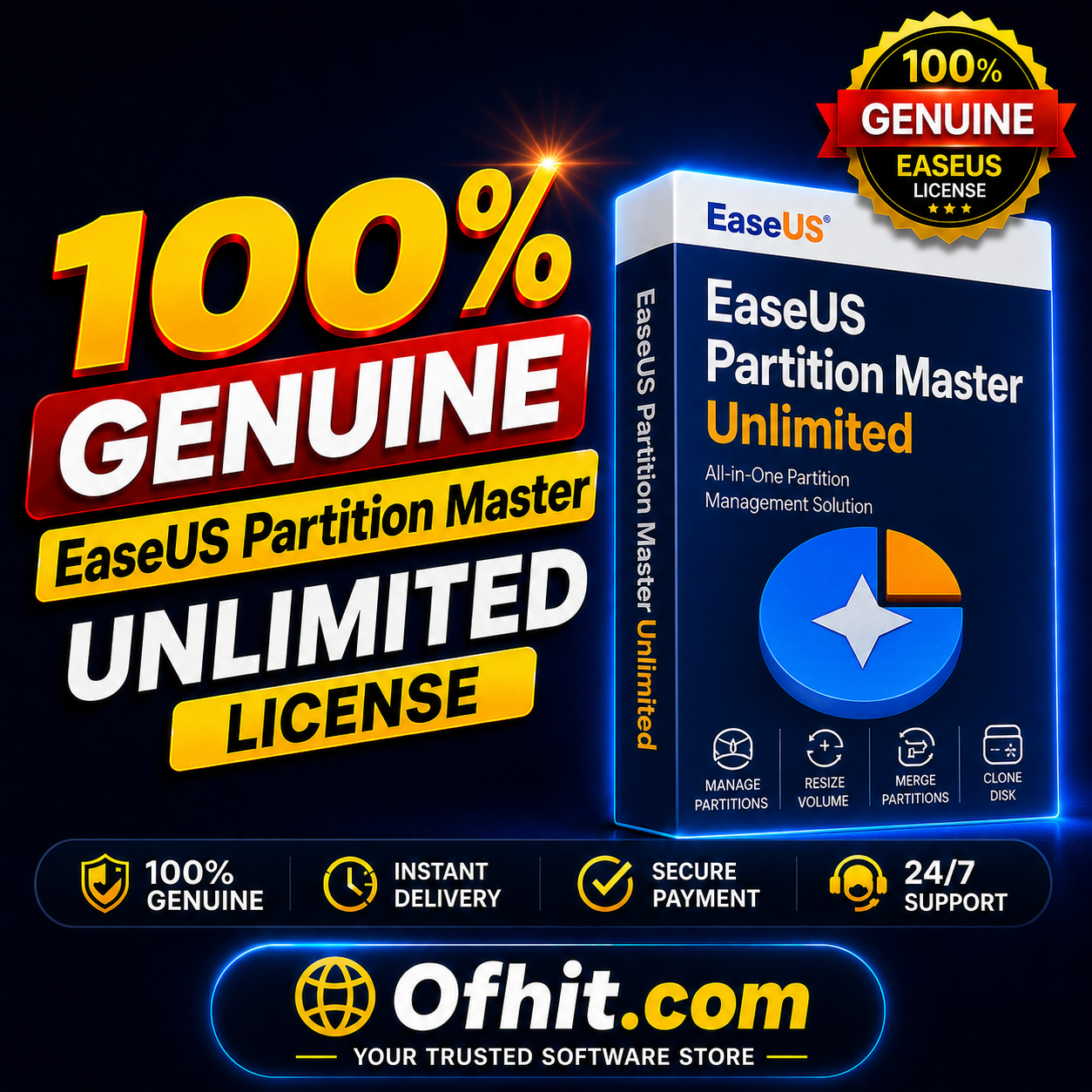 EaseUS Partition Master License Key