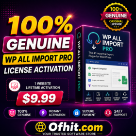 WP All Import Pro License Key Activation - Lifetime Update