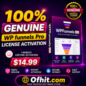 WP Funnels Pro License Key Activation - Lifetime Update
